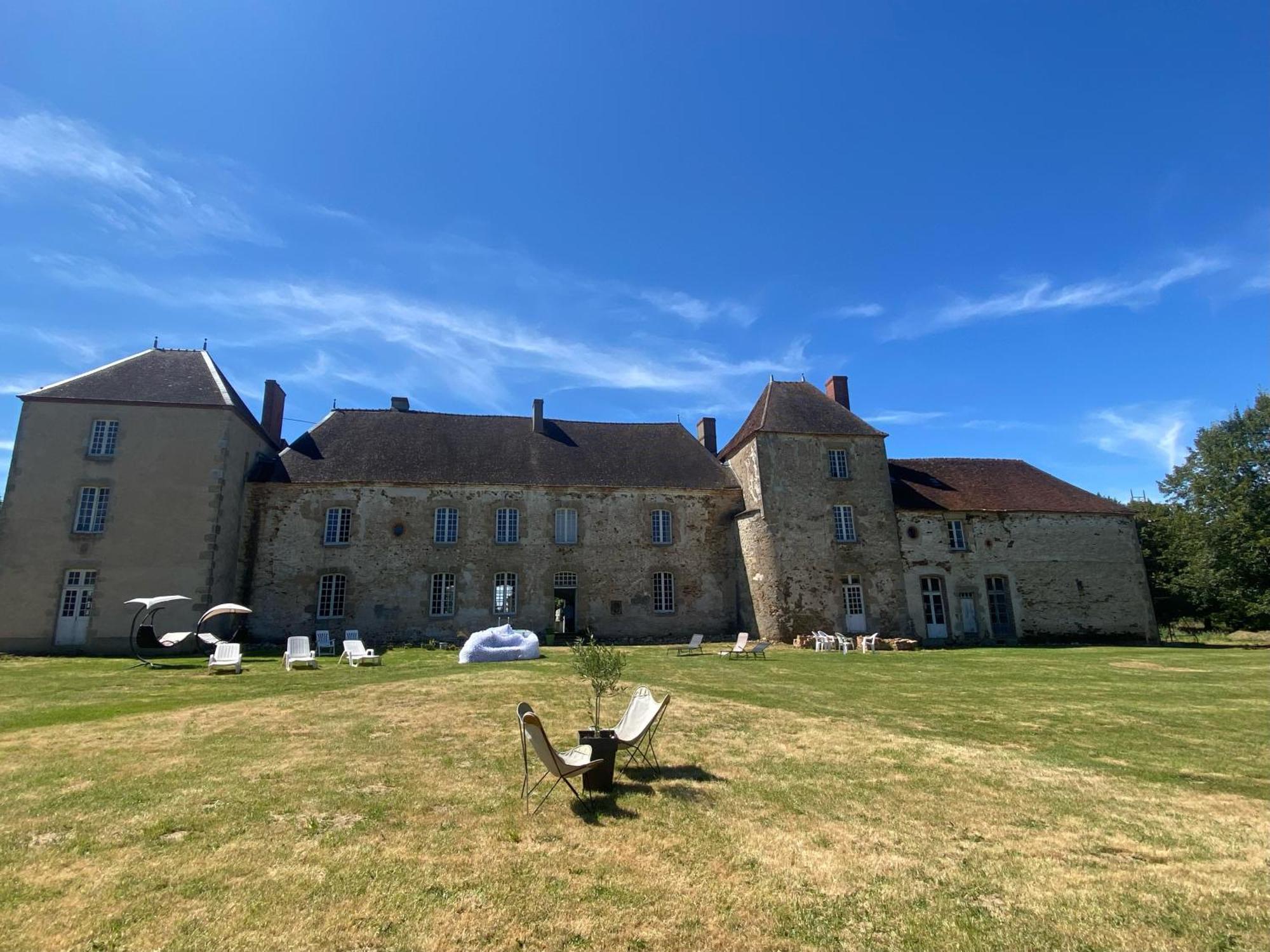 Chateau De Grandsagne Bonnat Экстерьер фото